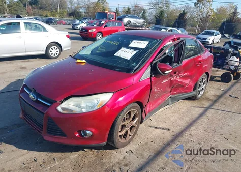 2014 Ford Focus Se from USA, damaged, VIN 1FADP3F24EL214797